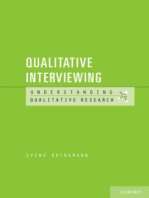 cover image of Qualitative Interviewing